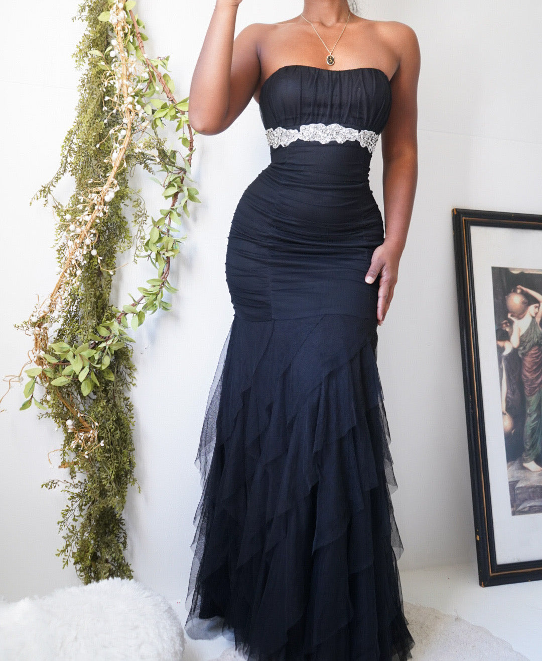 princess polly baby blue dress Black and Wihte Mermaid Sweetheart Strapless Elegant Formal Dresses, CP1070 US10 / Custom Color(Leaving A note) main image 1