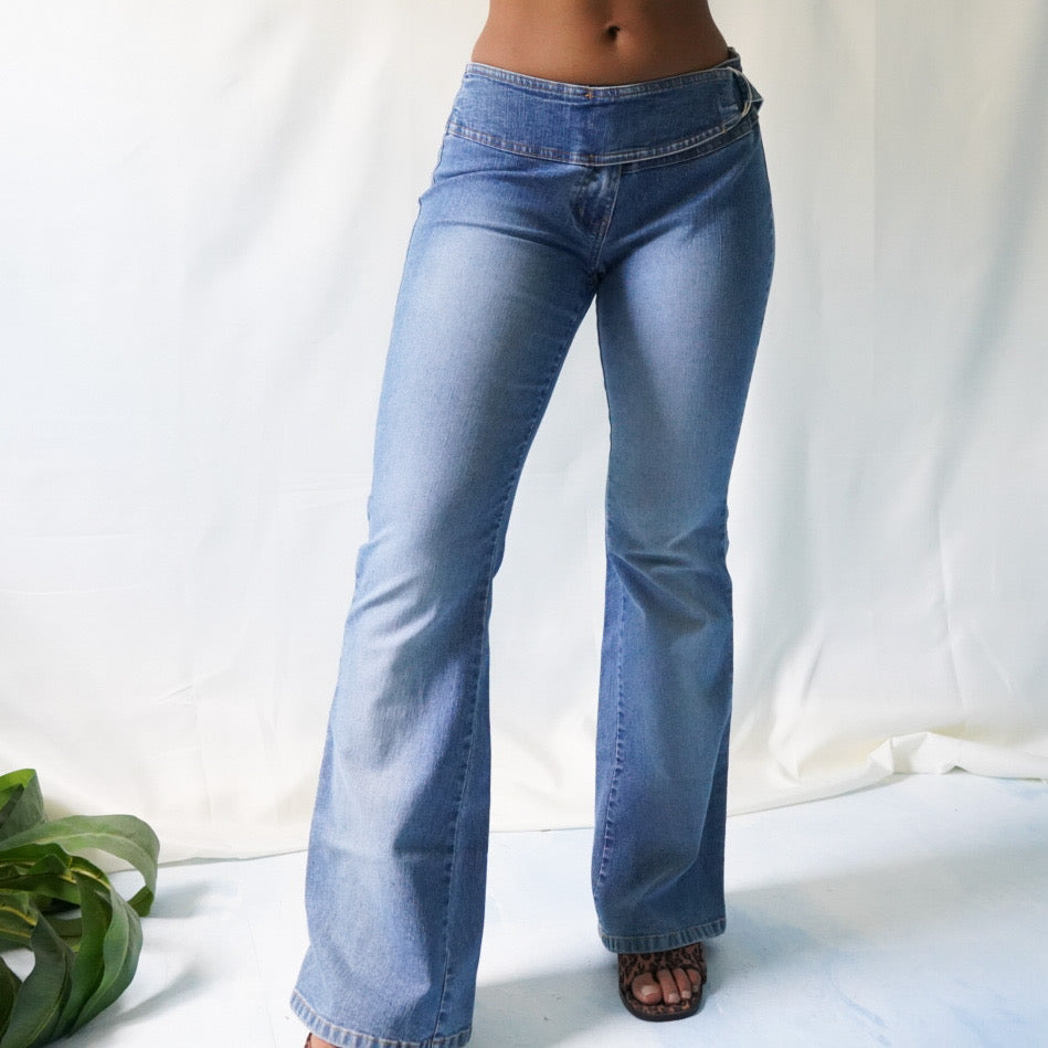 Vintage Y2K Low Rise Bootcut Jeans (27-28) – Masha & Jlynn