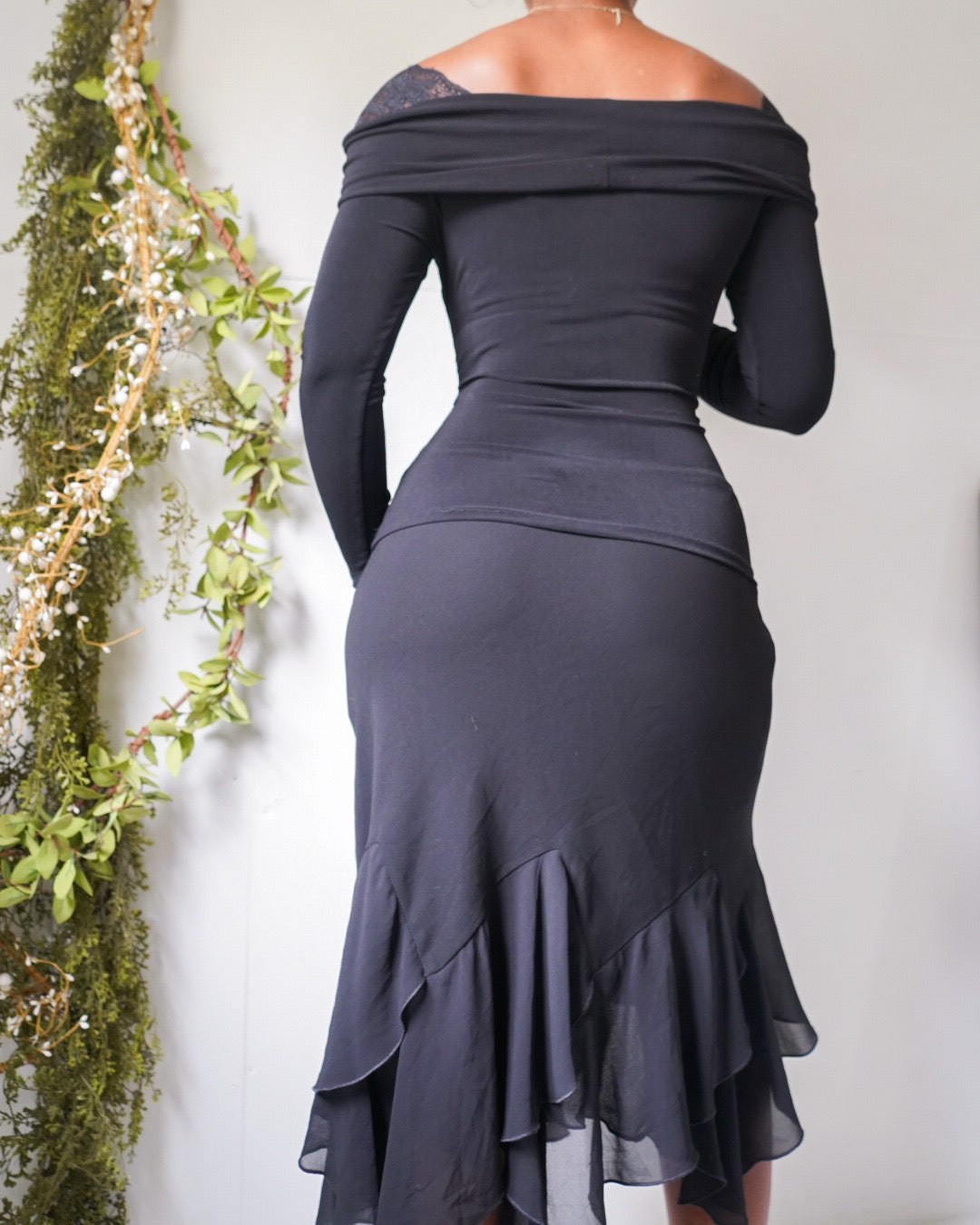 Vintage Staple Black Fairy Skirt