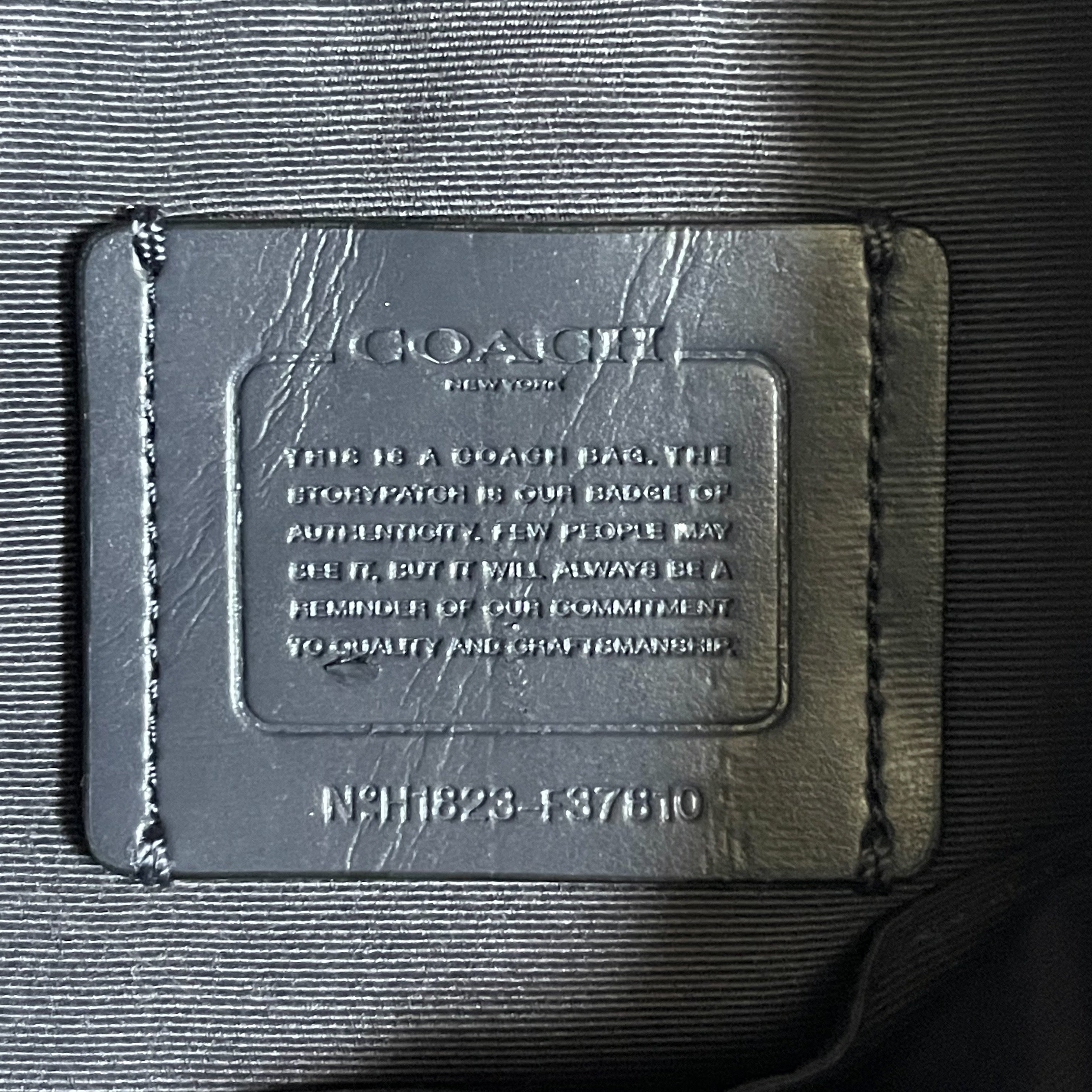 Coach Dusty Teal/Blue Pebbled Leather Hobo Bag