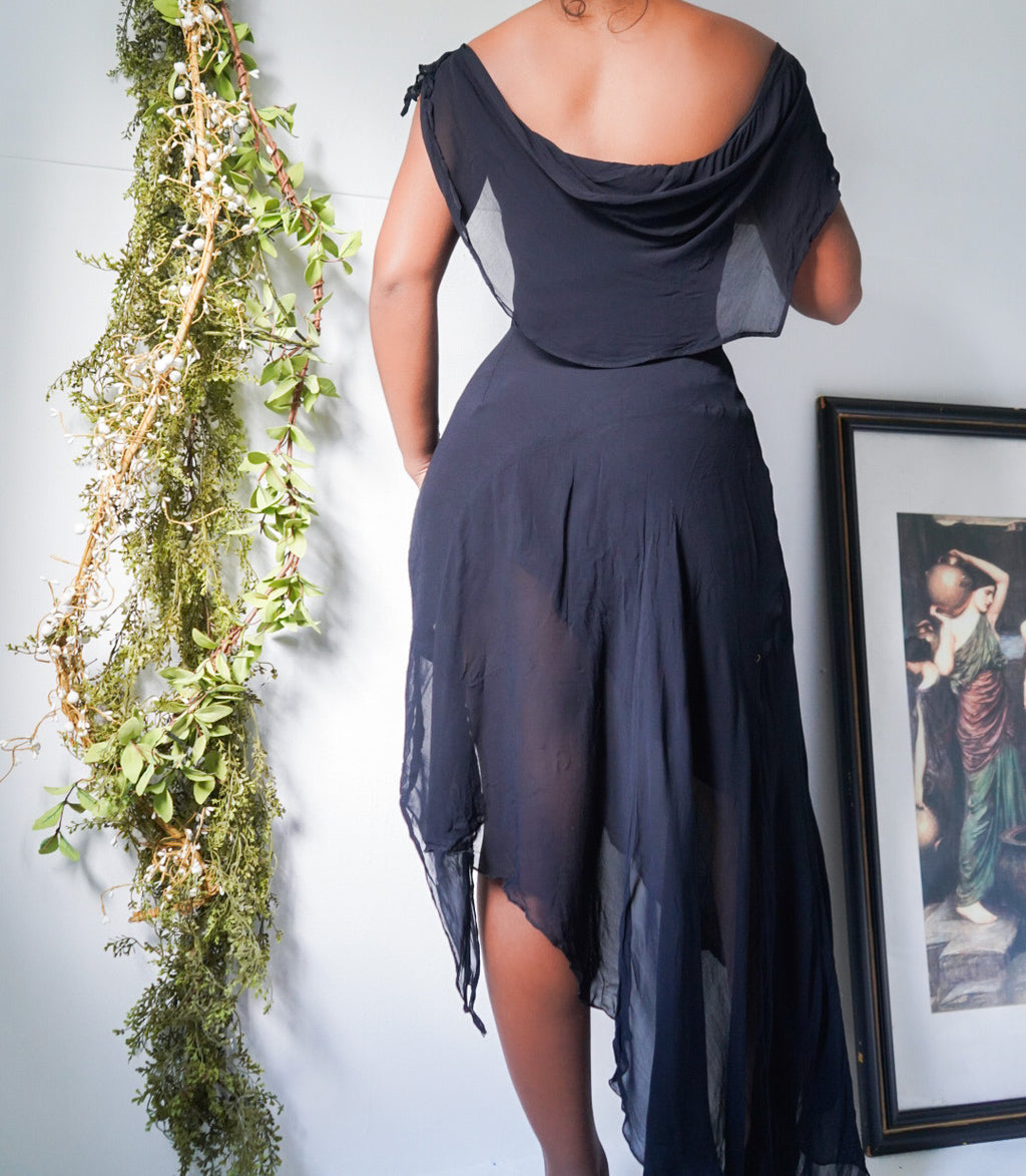 Rare Vintage Dark Fairy Dress