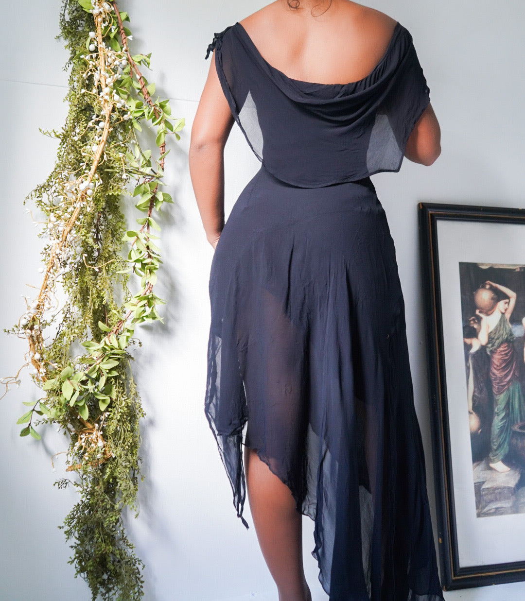 Rare Vintage Dark Fairy Dress