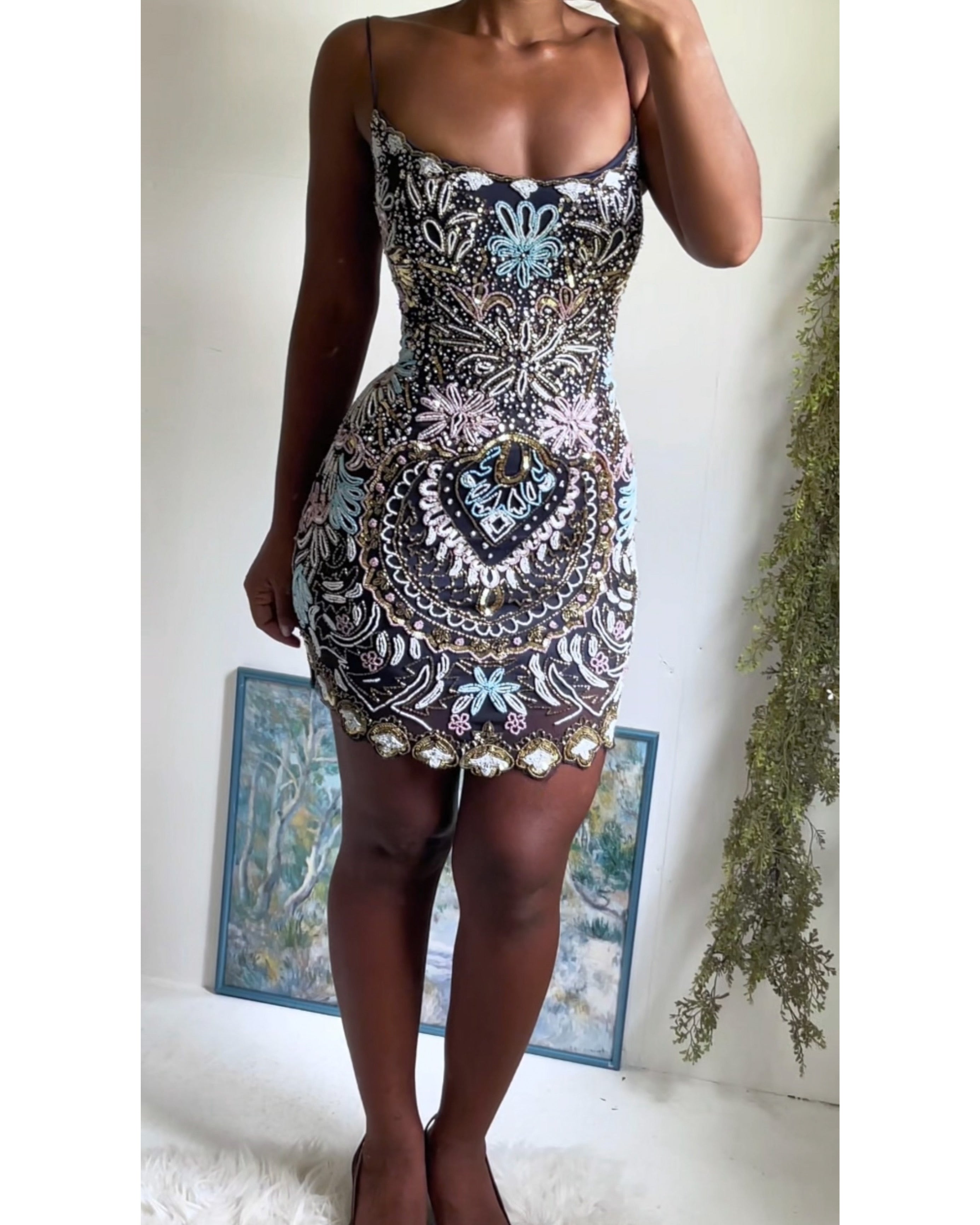 y2k dresses Cyber Mini Dress making it easy to style with y2k dresses for a minimal yet elevated look Y2K Silk Ruffle Maxi Dress