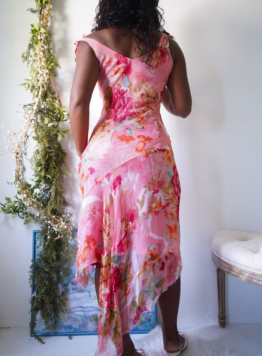 Y2K Rose Derhy Fairy Dress