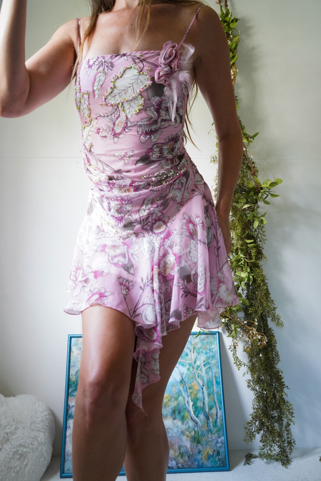 Y2K Handmade Reworked Fairy Mini Dress