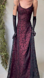 Beaded Layered Gown (Pre-Order)