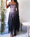 Y2K Layered Tulle Whimsigoth Dress