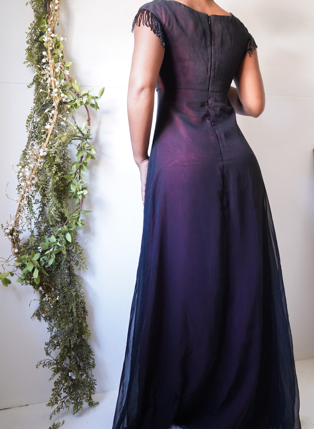 Vintage Titanic Inspired Split Front Gown