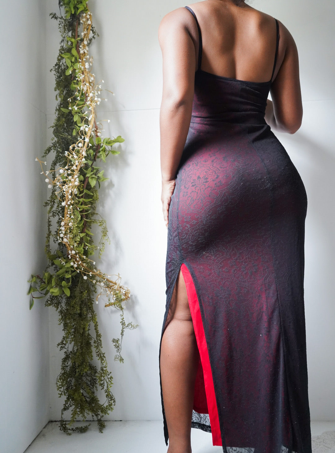 Vintage Y2K Layered Milkmaid Bust Gown