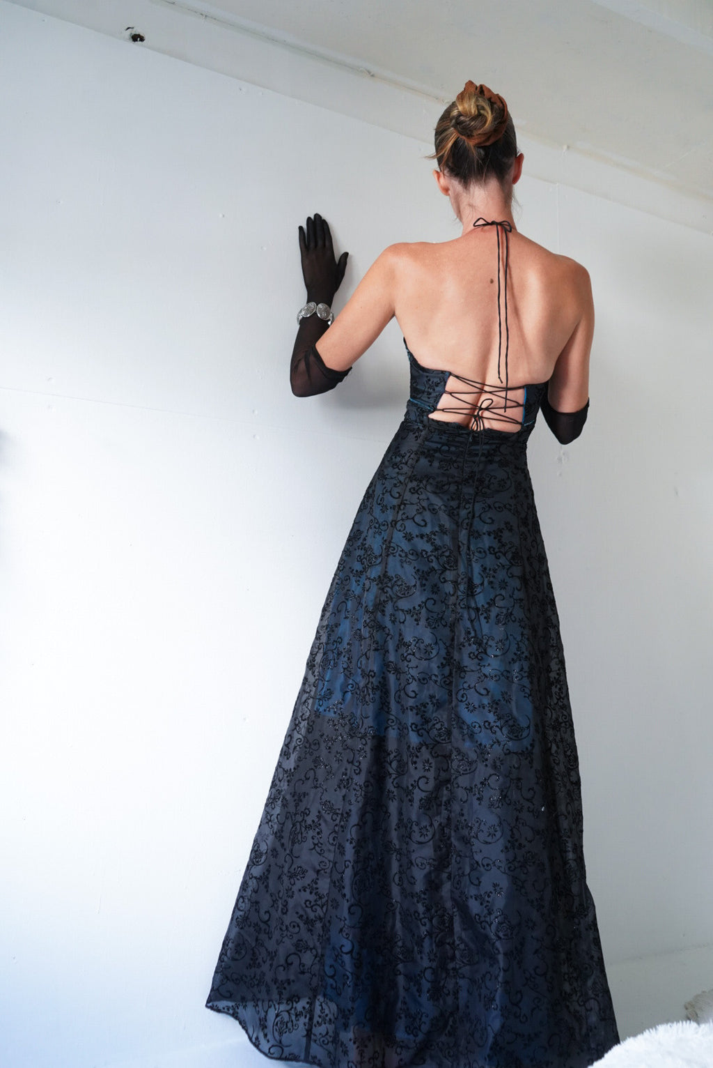 Original Beaded Starry Night Gown