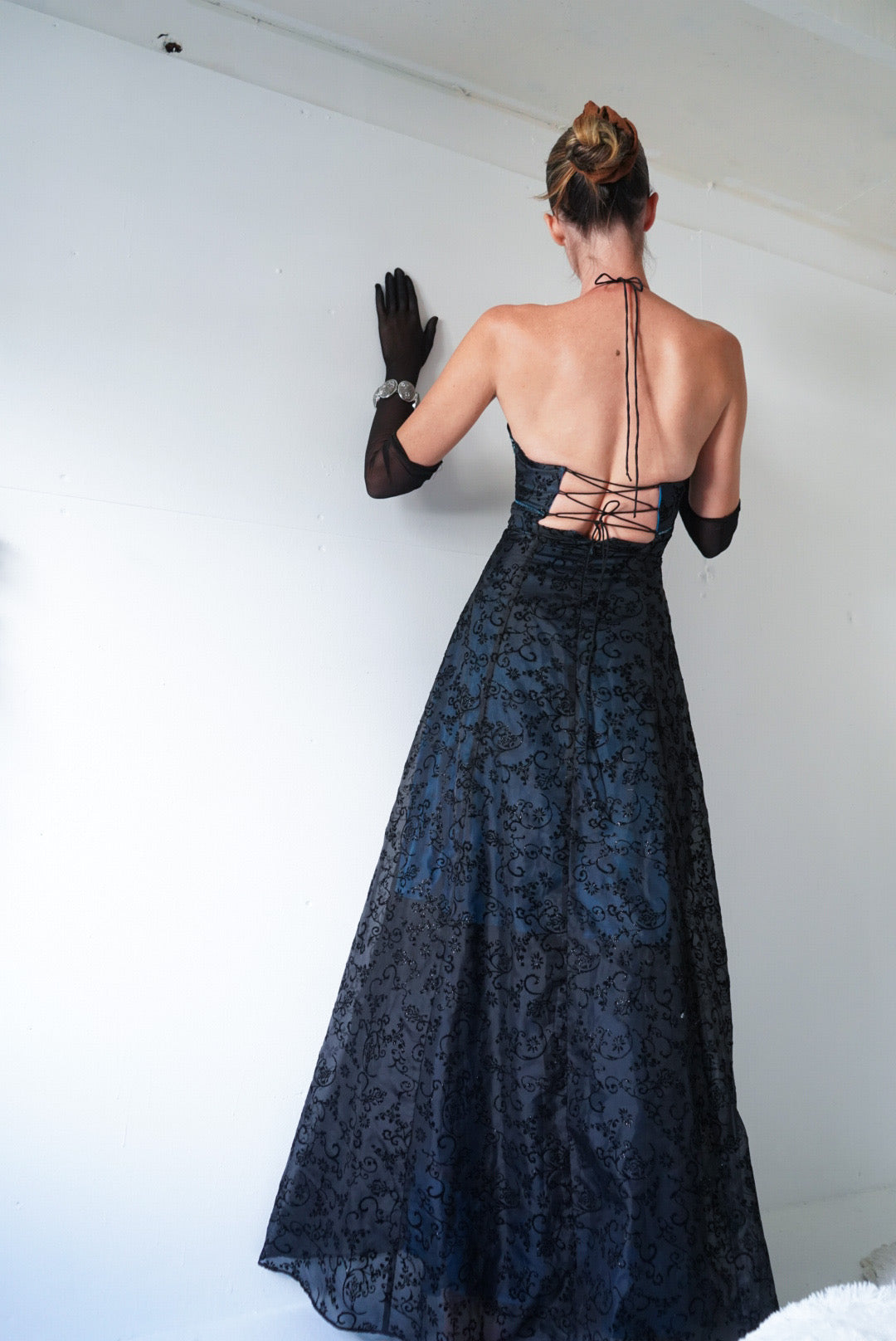 Original Beaded Starry Night Gown