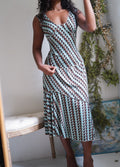 Y2K Abstract Dot Skirt and Top Set