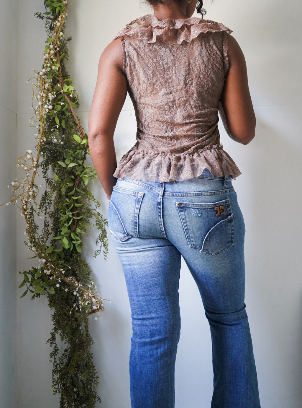 Rare Y2K Boho Fairy Lace Top