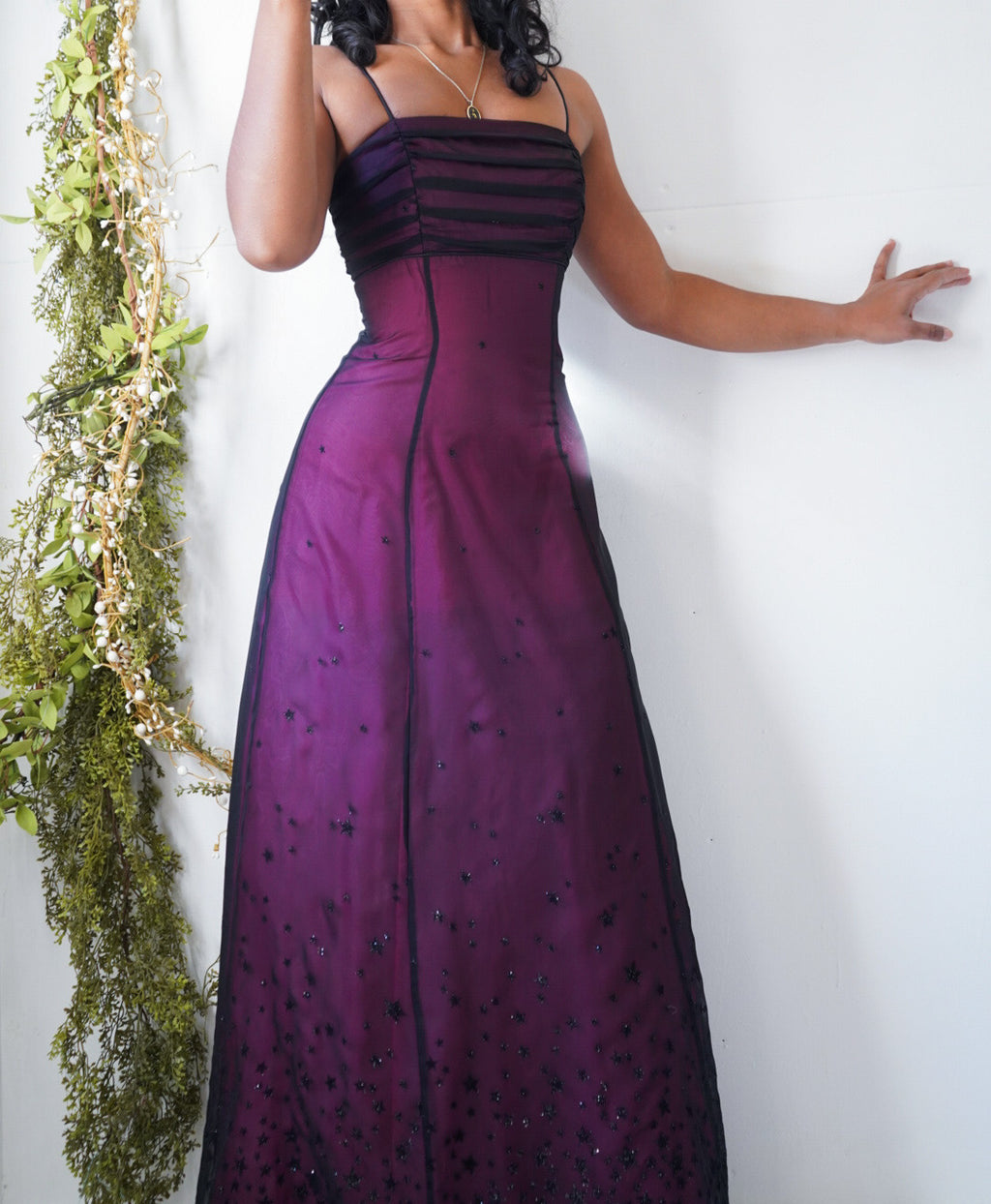 Rare Vintage Y2K Layered Star Gown