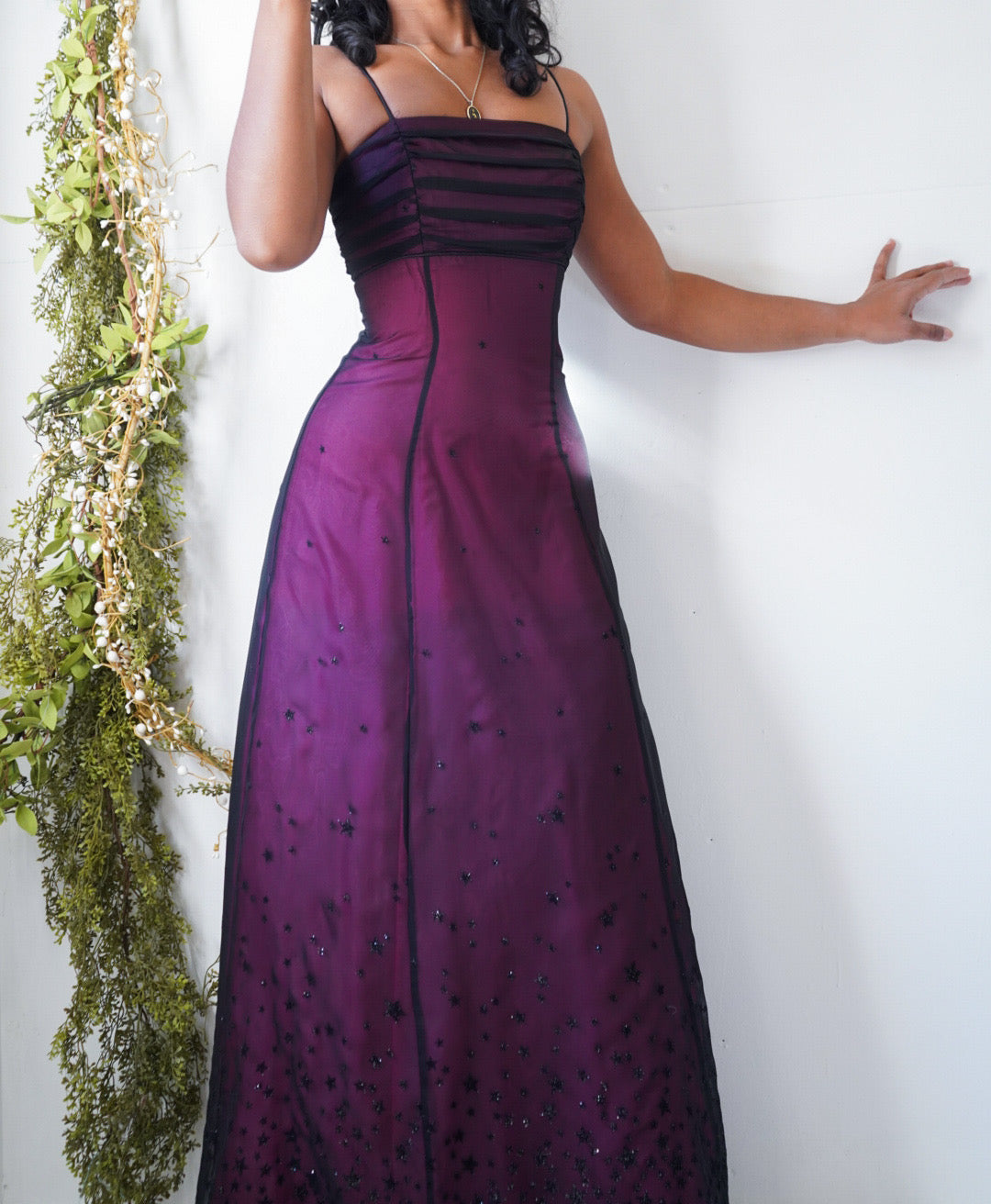 Rare Vintage Y2K Layered Star Gown