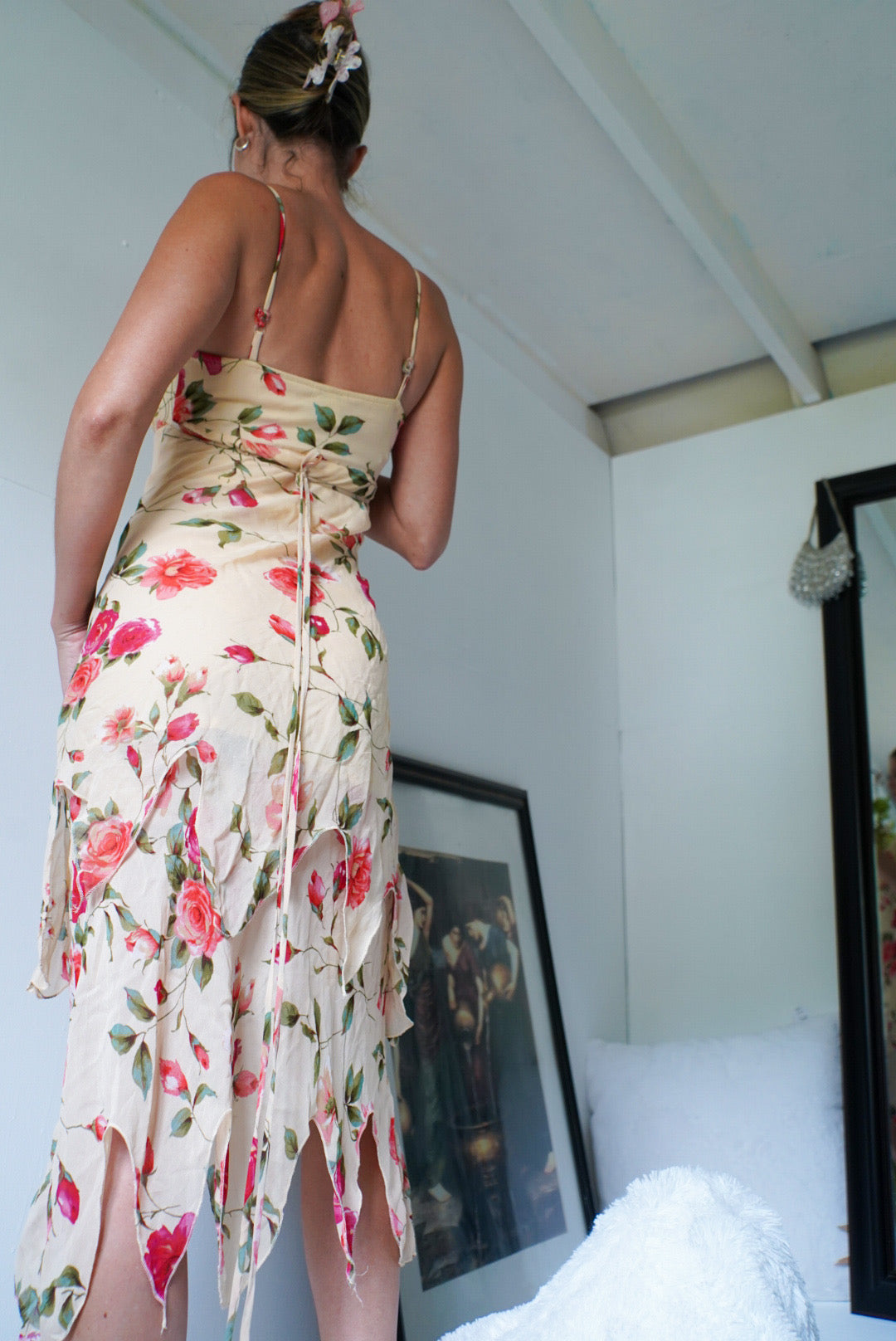 Romantic Rose Fairy Slip Dress