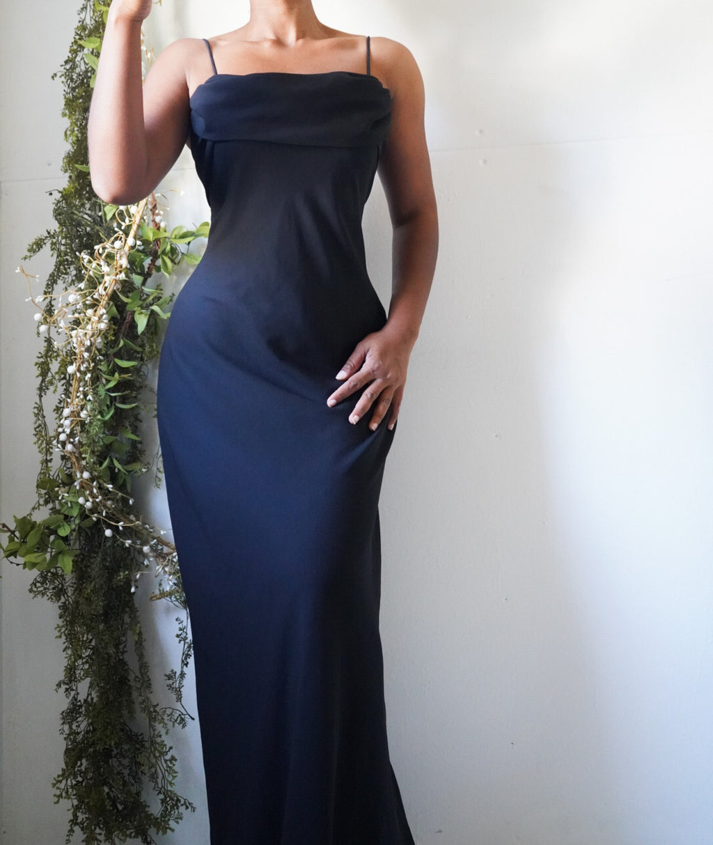 Vintage Y2K Staple Black Gown