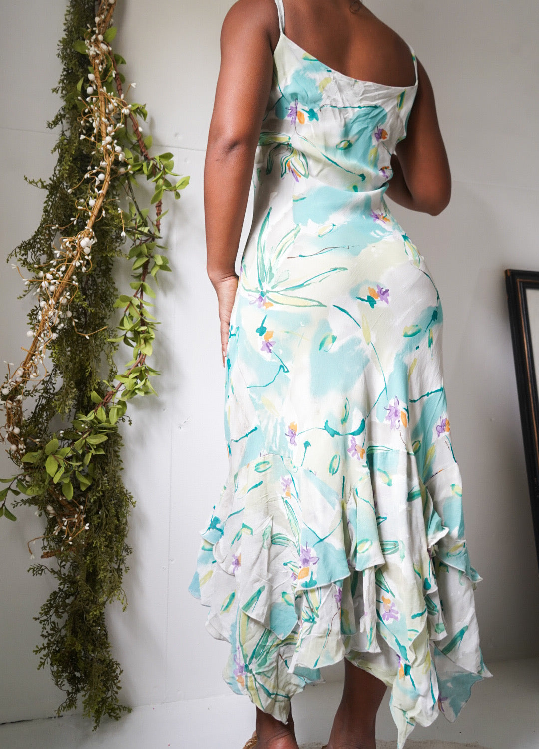 Watercolor Fairy Midi Dress