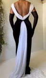 Vintage 90’s Backless Velvet Gown (M)