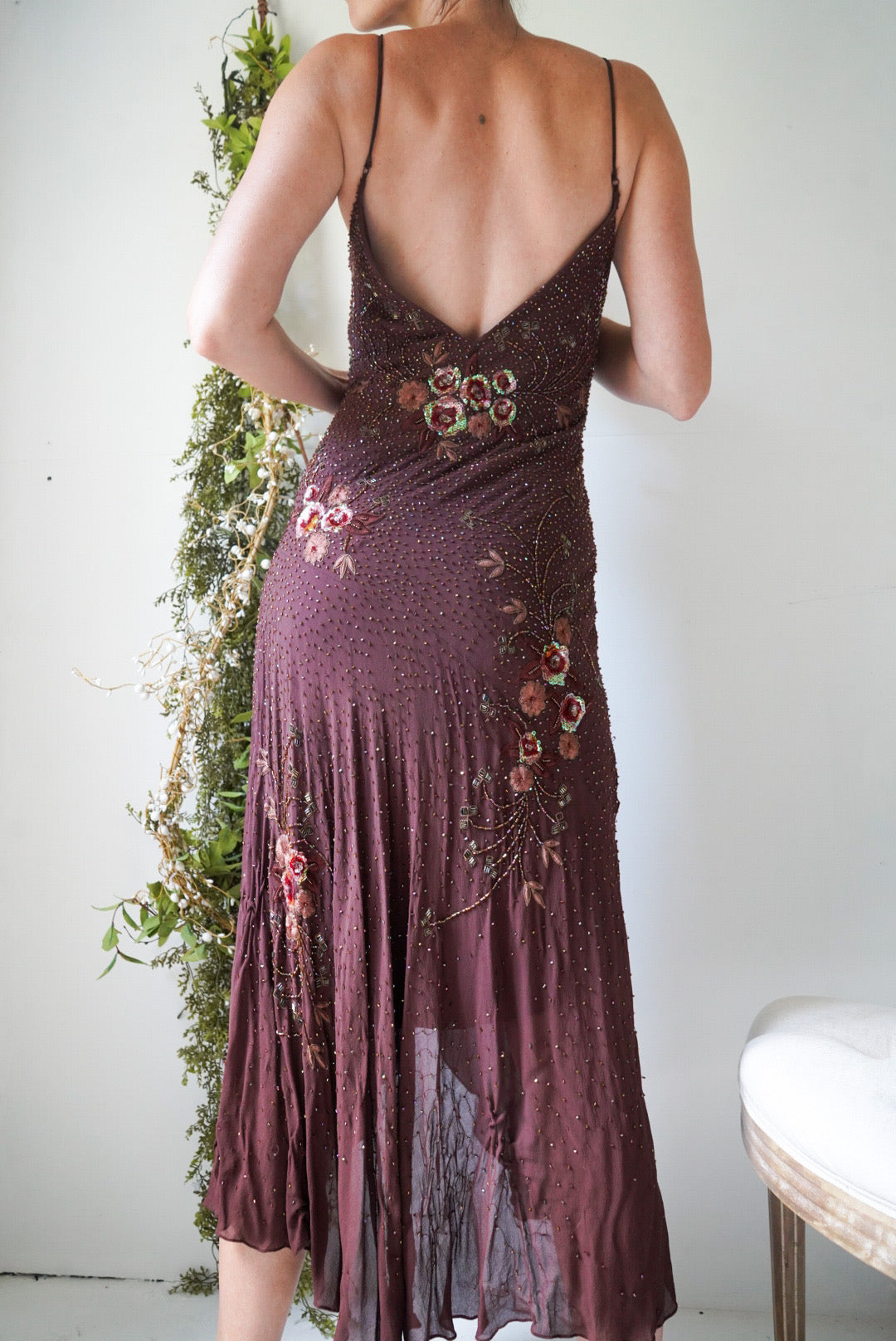 Y2k Brown Beaded Silk Sue Wong Dress – Masha&Jlynn Y2k Brown Beaded Silk Sue Wong Dress – Masha&Jlynn