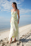 Y2k Beaded Layered Fairy Gown