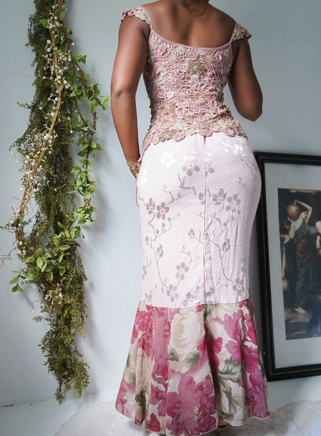 Baby Pink Fairy Maxi Skirt