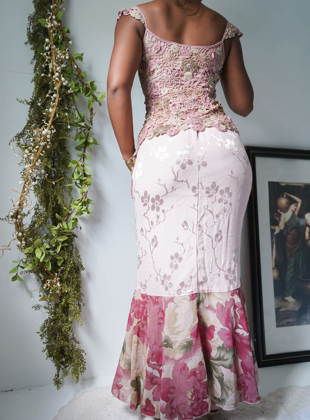 Baby Pink Fairy Maxi Skirt