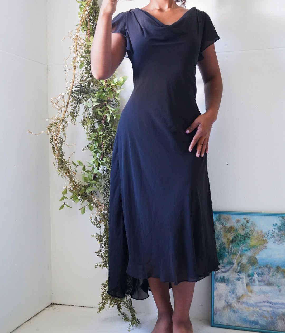 Y2K Staple Black Cocktail Dress