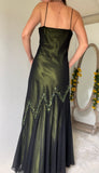 Vintage rare beaded layered gown