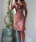 Y2K Patchwork Paisley Ralph Lauren Dress
