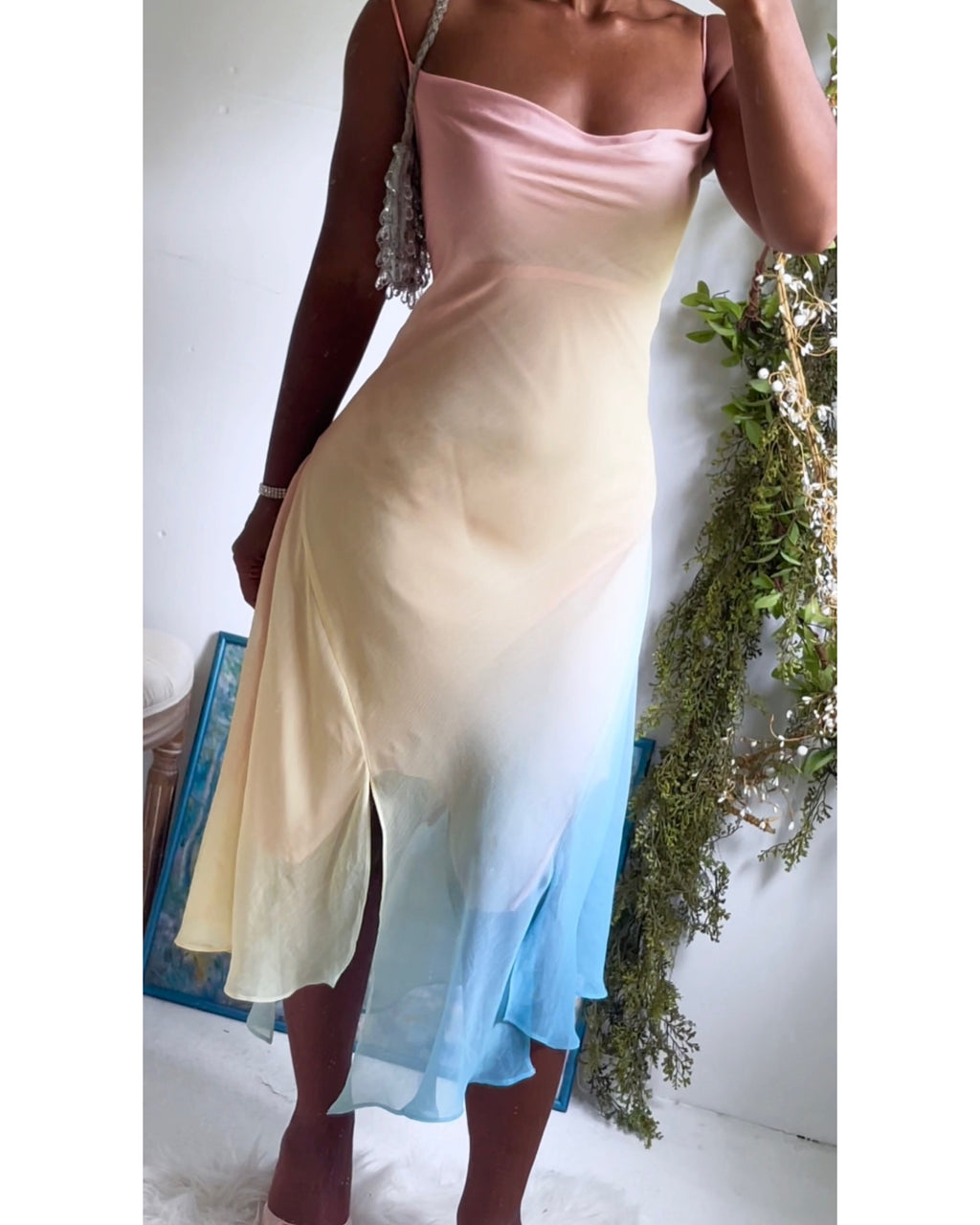 Y2K Pastel Ombre Fairy Dress