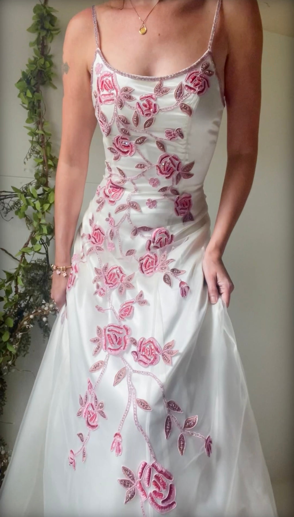 Beaded Rose FairyTale Gown (Pre-Order)