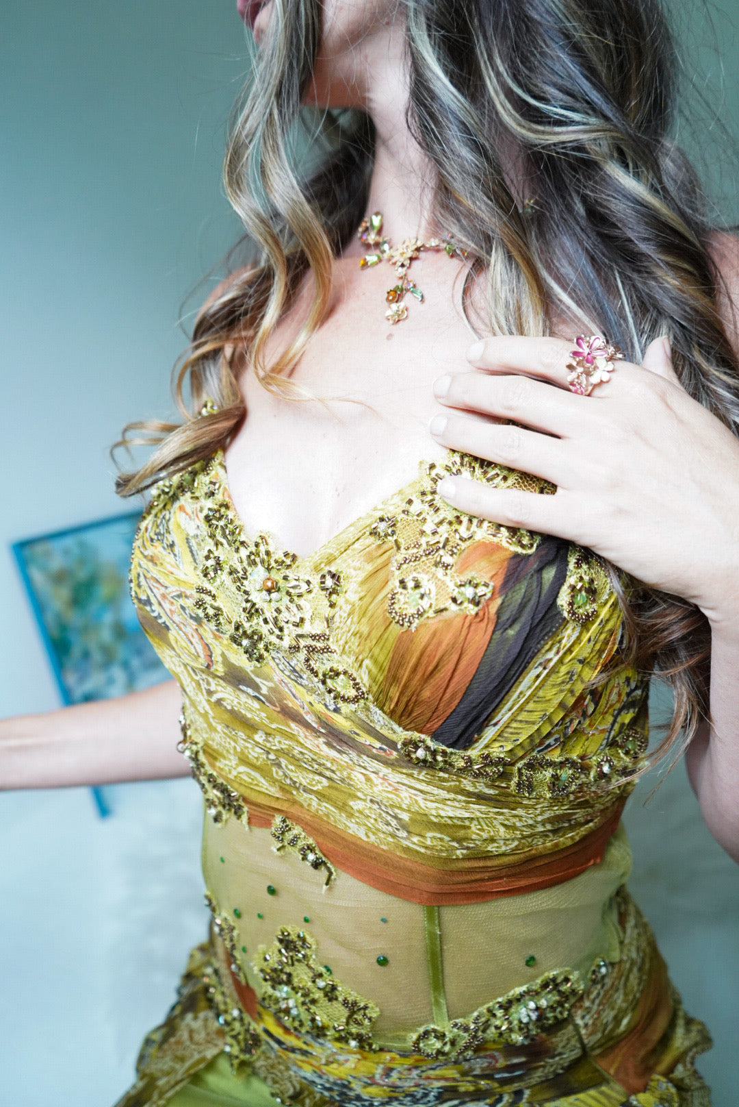 Rare Y2K Fairy 2 Piece Gown