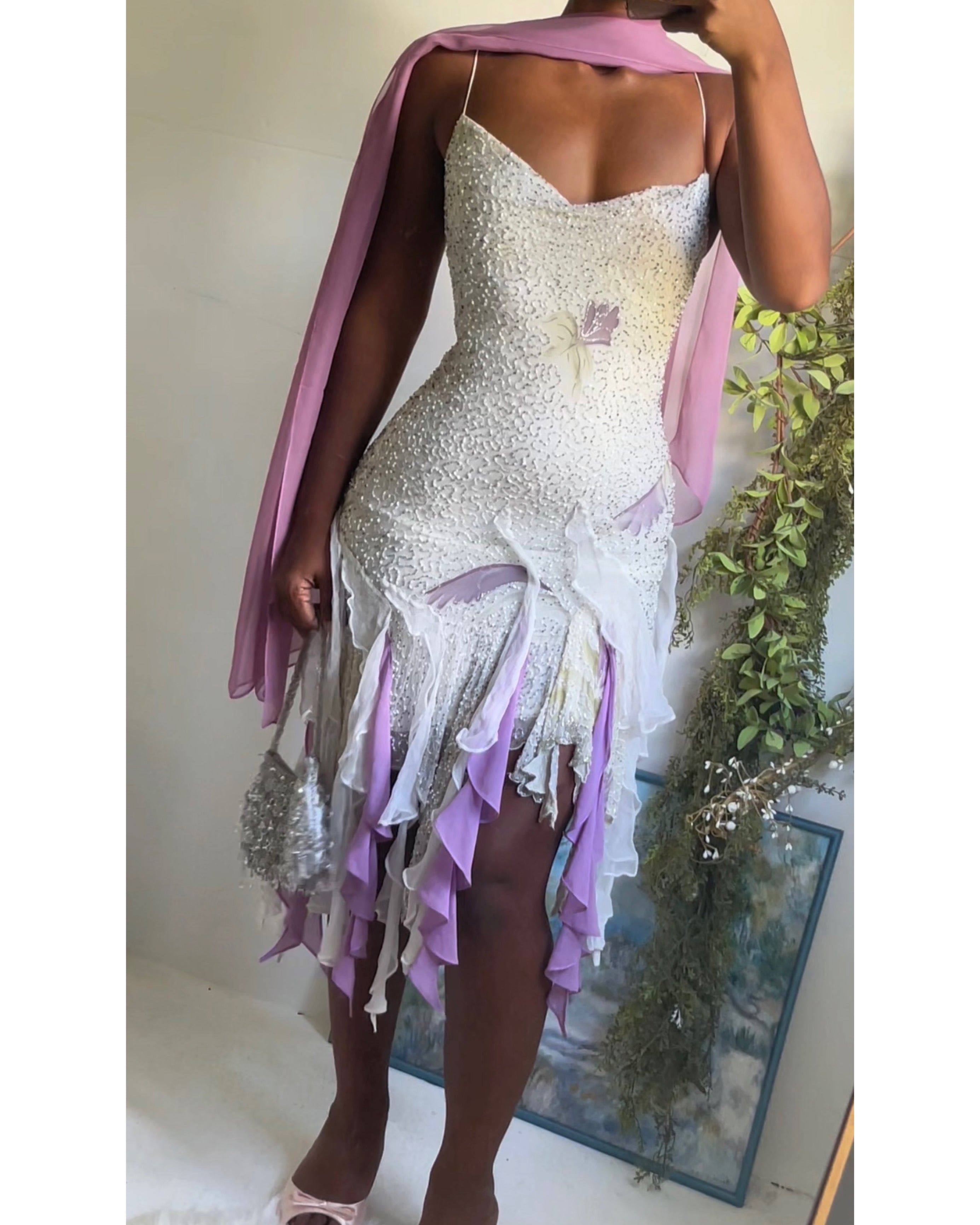 Reworked Handmade Fairy Dress