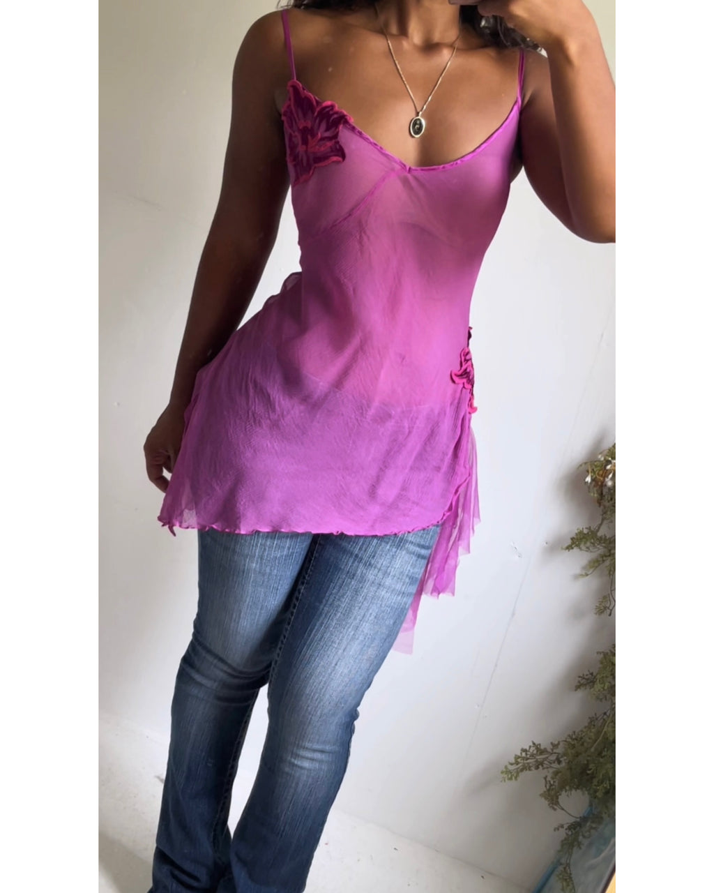 Orchid Silk 2003 Victoria’s Secret Slip