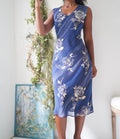 Y2K Navy Blue Staple Summer Dress