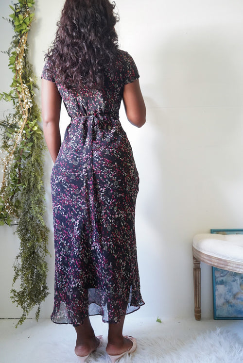 Y2K Tiny Floral Staple Maxi Dress