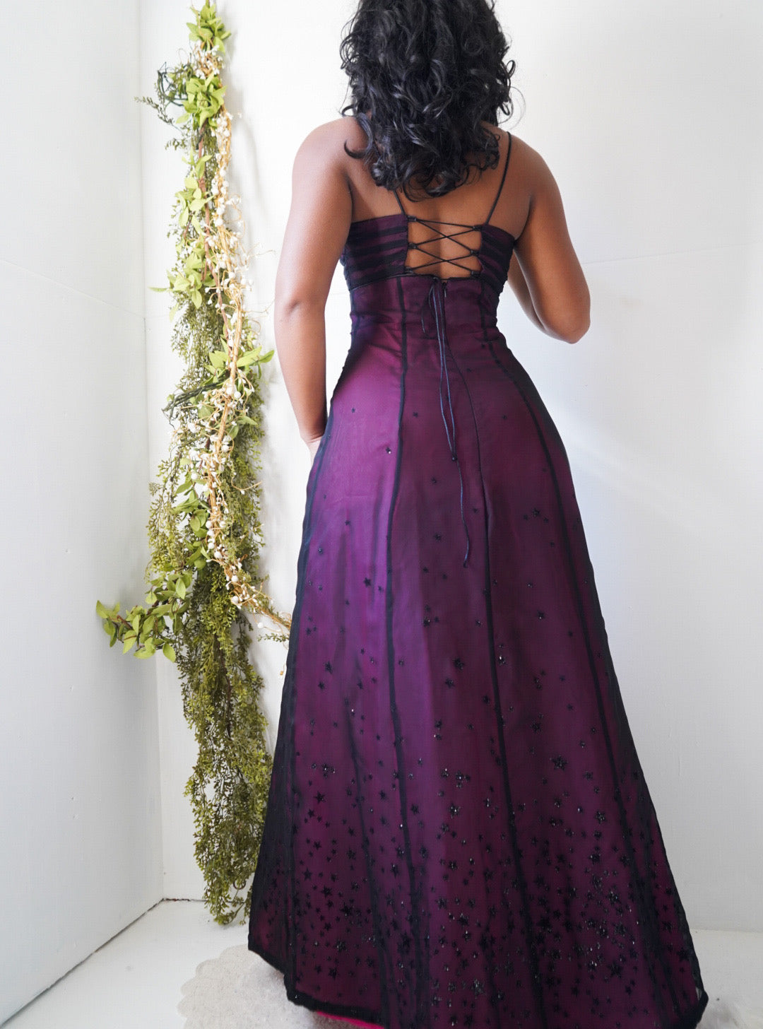 Rare Vintage Y2K Layered Star Gown