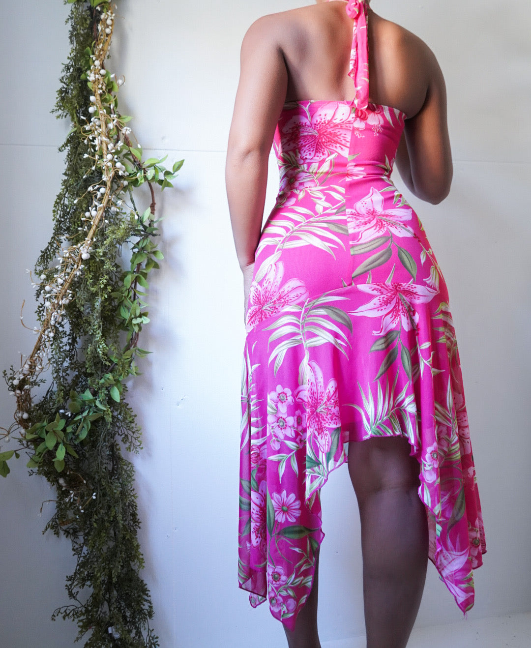 Tropical Floral Fairy Dress