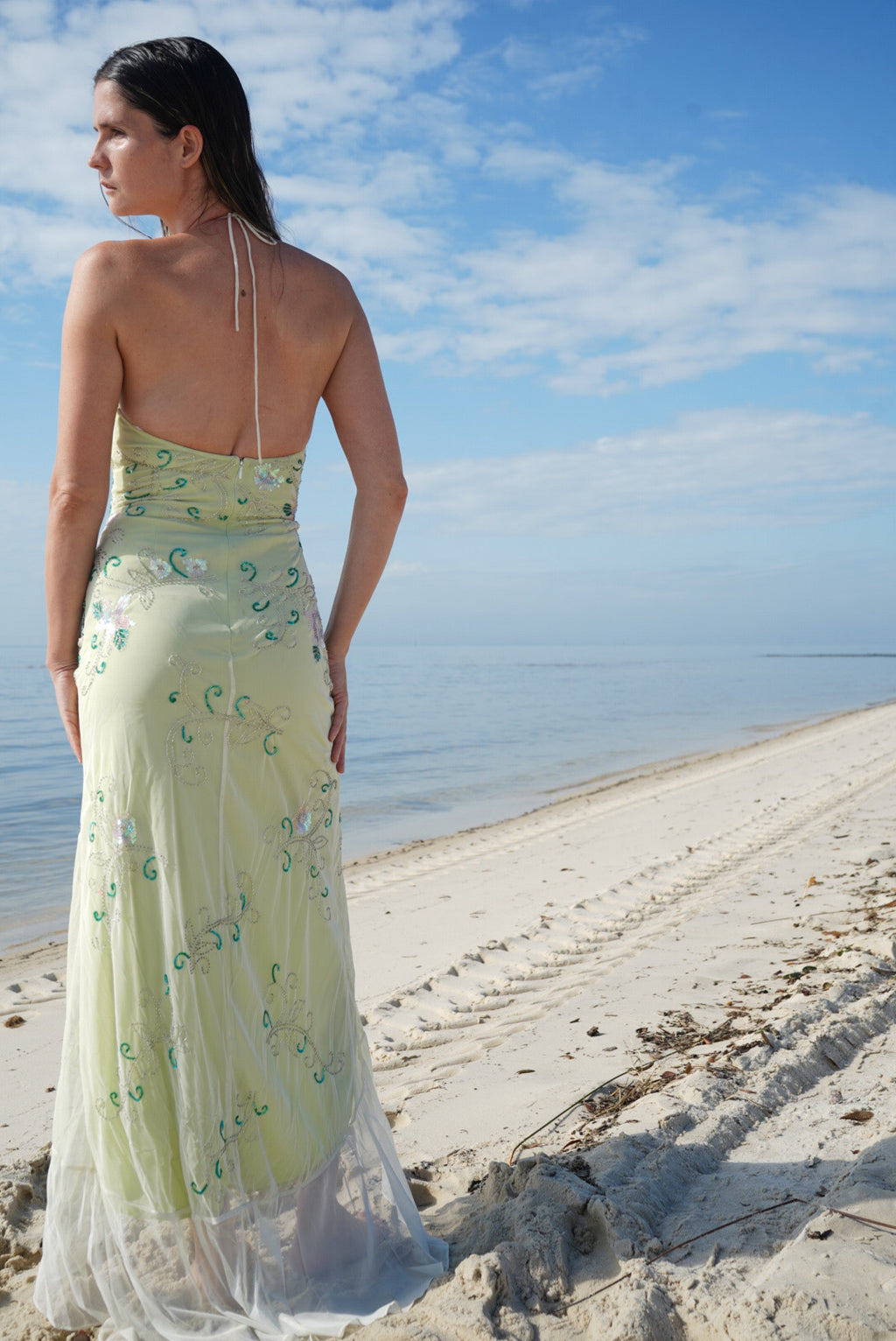 Y2k Beaded Layered Fairy Gown