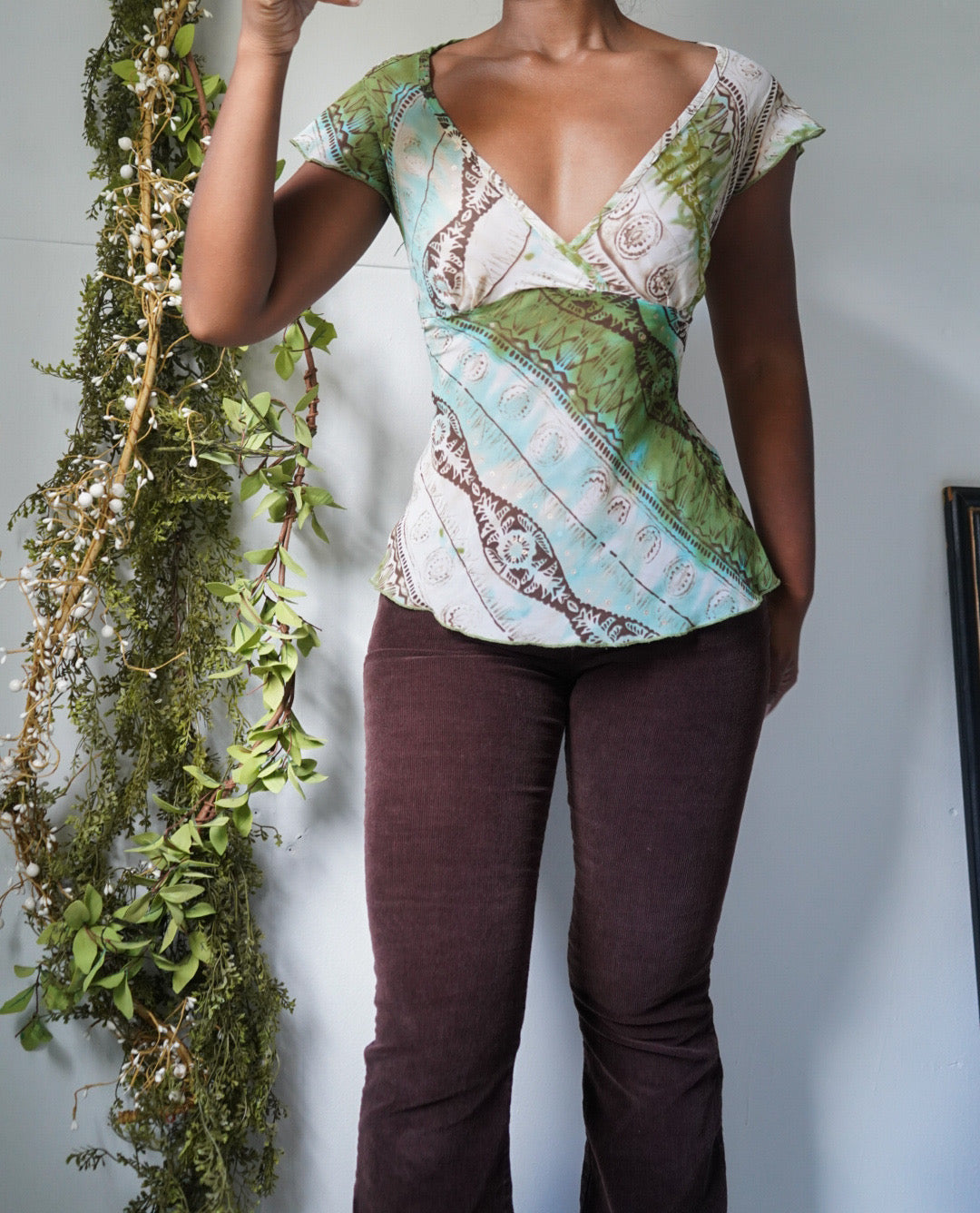 Tie Back Boho Fairy Top