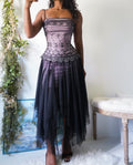 Y2K Layered Tulle Whimsigoth Dress