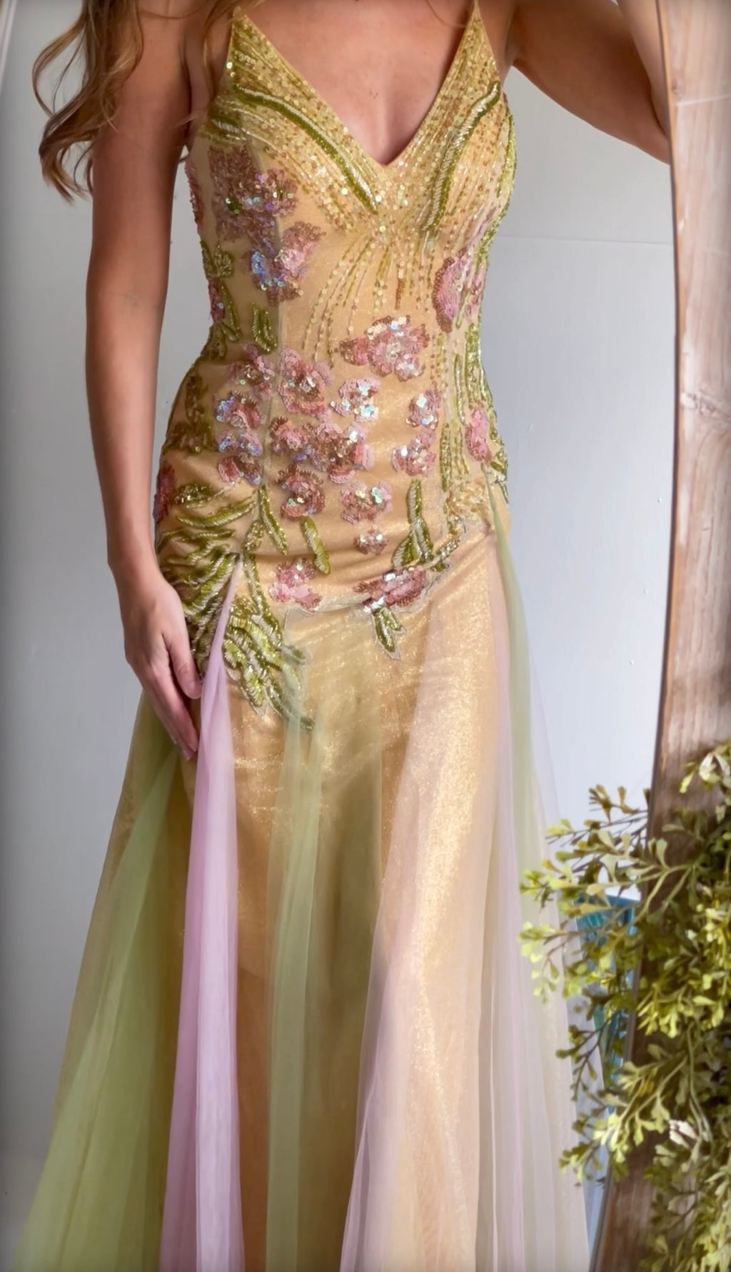 Rare Garden Fairy Gown