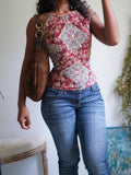Y2K Boho Activewear Tank