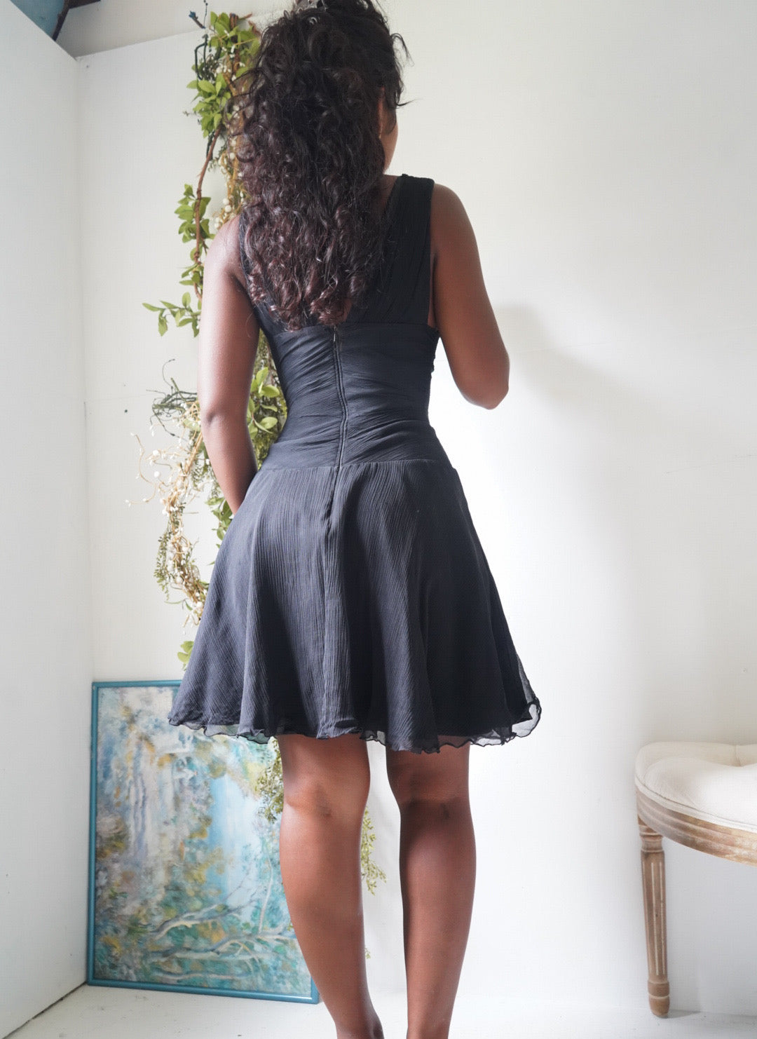 Y2K Little Black Mini Dress
