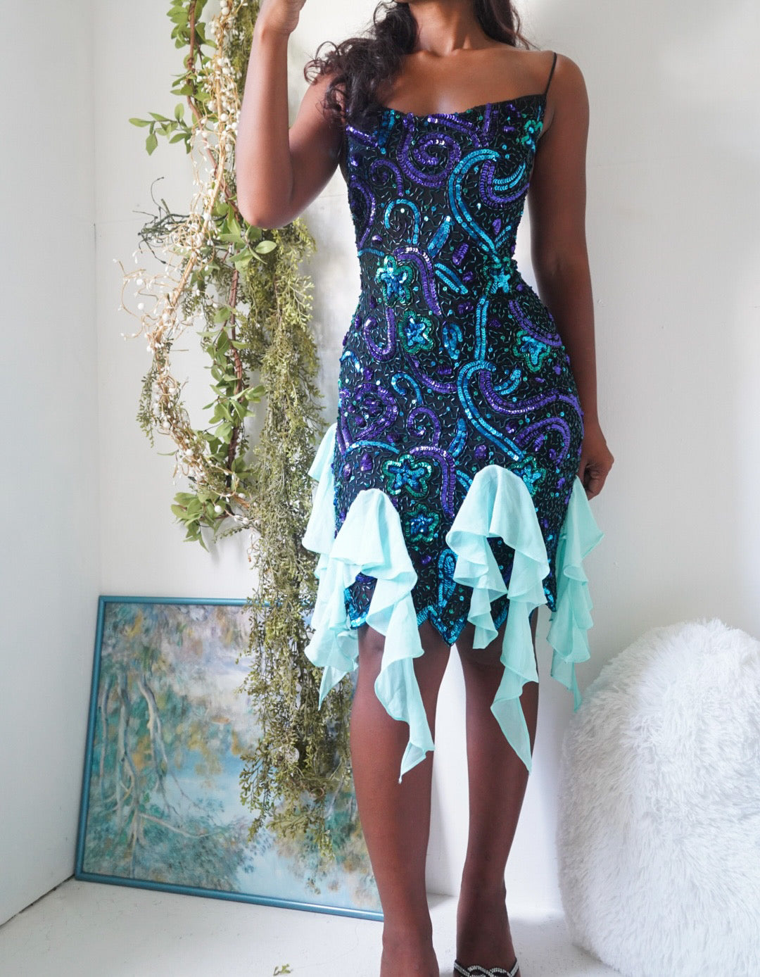 Y2K Reworked Fairy Beaded Dress – Masha&Jlynn