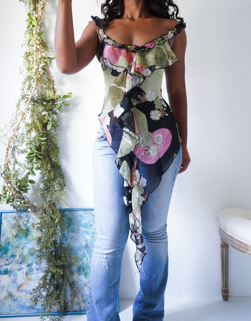 Y2K Deadstock Whimsy Fairy Top