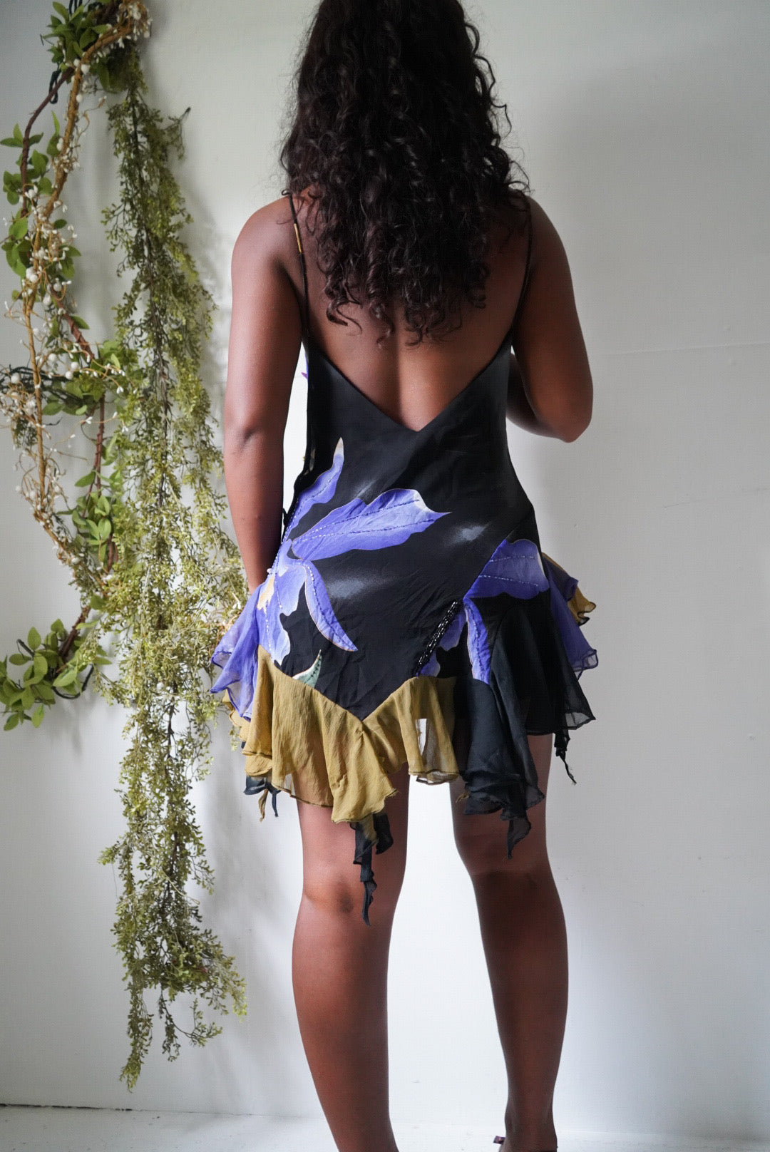 Reworked Handmade Butterfly Fairy Mini Dress