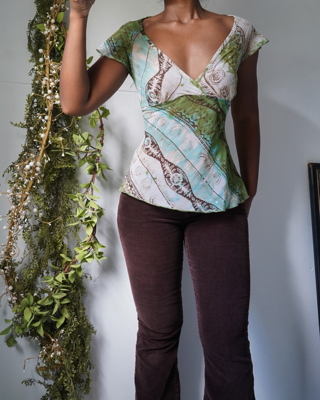 Tie Back Boho Fairy Top
