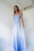 Rare Y2K Split Front Cinderella Prom Dress